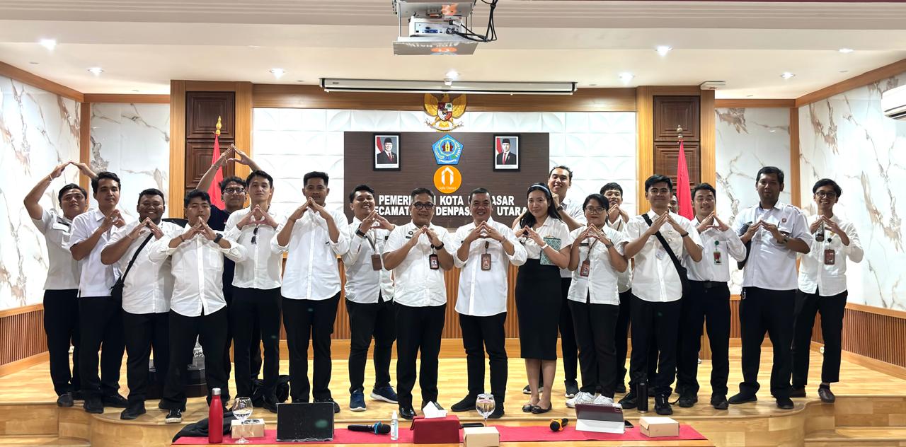 Koordinasi Penguatan Pengelolaan Media Sosial di Wilayah Kecamatan Denpasar Utara