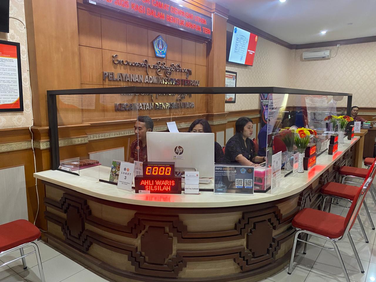 Kecamatan Denpasar Utara Catat 1.594 Layanan Perizinan dan Non Perizinan Sepanjang Tahun 2025