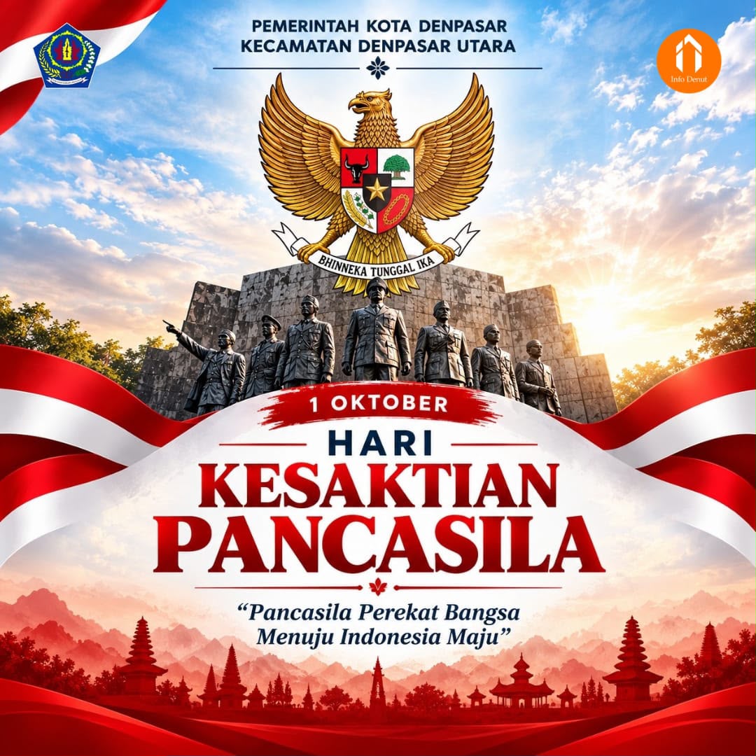 SELAMAT MEMPERINGATI HARI KESAKTIAN PANCASILA